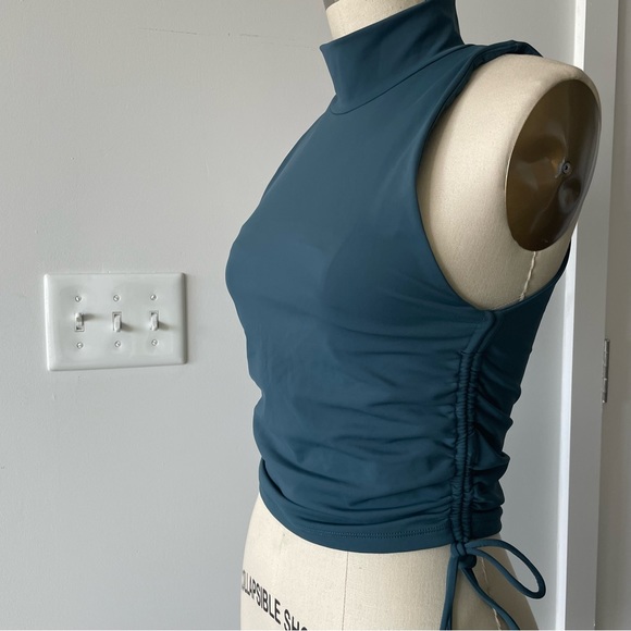 Zara Ruched Stretchy Top - Picture 9 of 9